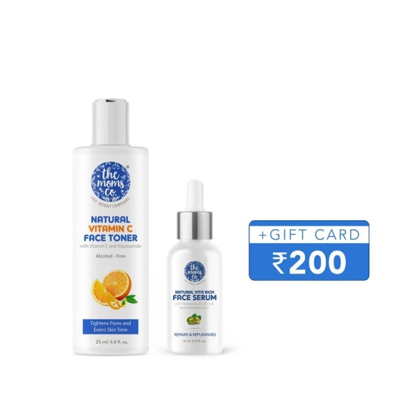 Vita Rich Face Serum + Mini Daily Face Toner  + Rs.200 GiftCard