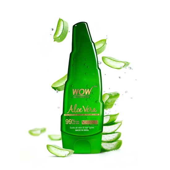 99% Pure Aloe Vera Beauty Gel for Skin & Hair - Suits All Skin & Hair Types