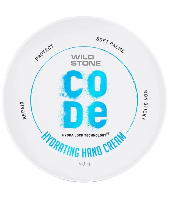 Wild Stone CODE Hydrating Hand Cream For Men | Hand Moisturizer For Dry & Rough Skin | (40 g)