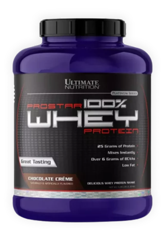 Ultimate Nutrition Prostar 100% Whey Protein-5 lb / Mocha Cappuccino