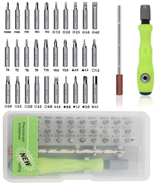 GIT- Tools hardware 32-in-1 Mini Screwdrivers Set with Case, Precision Screwdriver Kit, 32 in 1 Magnetic Repair Tool Kit