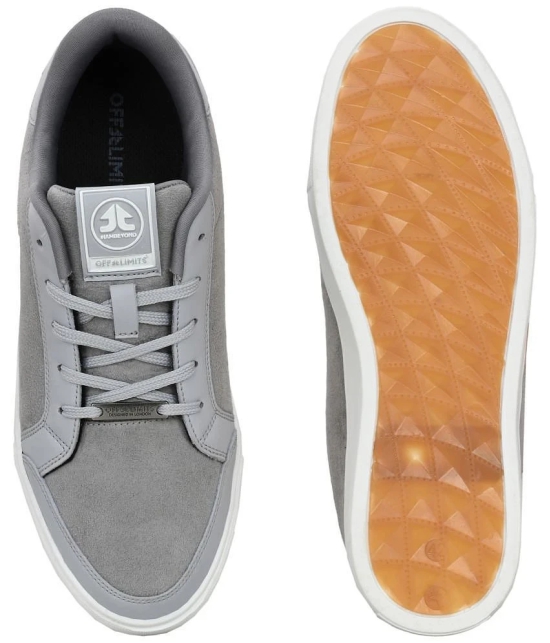 OFF LIMITS OXFORD Light Grey Mens Sneakers - None