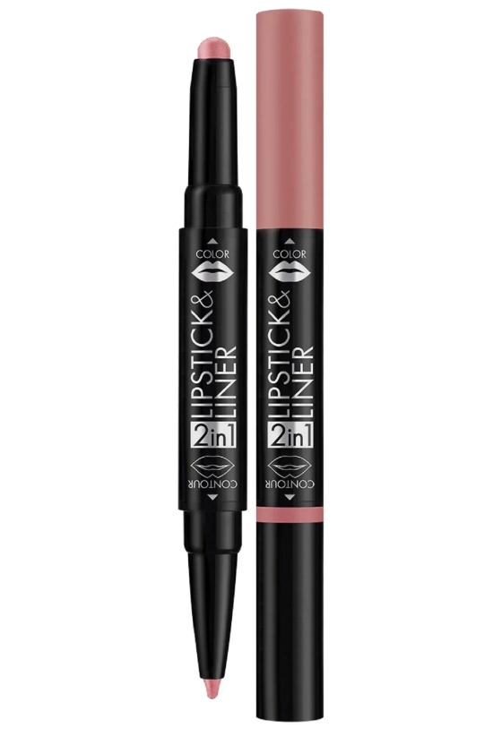 Deborah Milano 2In1 Lipstick & Lip Liner 04 Red Intense