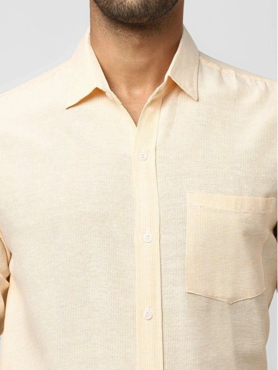 DESHBANDHU DBK - Beige Cotton Regular Fit Mens Casual Shirt (Pack of 1 ) - None