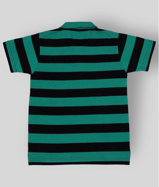 NEUVIN - Dark Green Cotton Boys Polo T-Shirt ( Pack of 1 ) - None