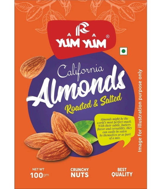 YUM YUM Premium California Almond Badam Giri 100g