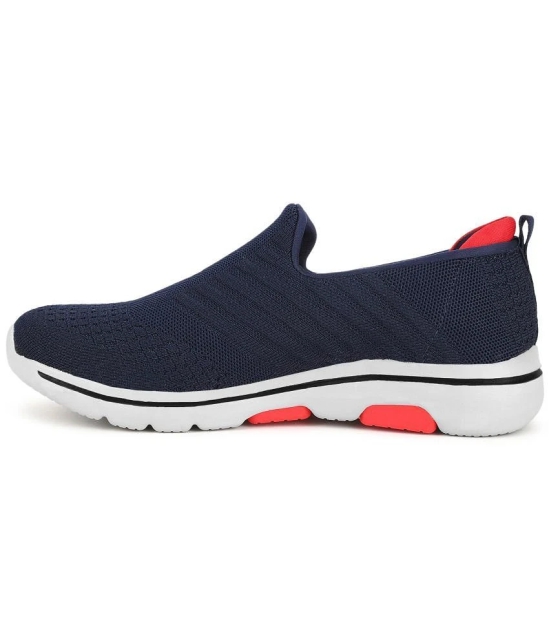 Aqualite Navy Blue Mens Slip-on Shoes - None