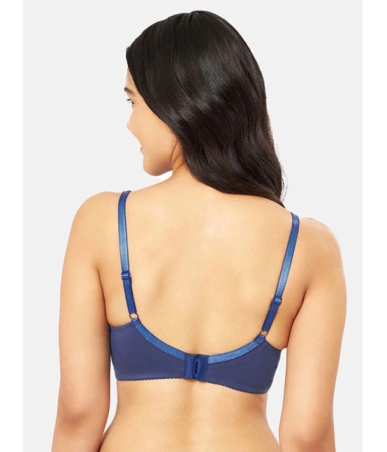 Amante Cotton Heavily Padded Womens Everyday Bra ( Blue ) - None