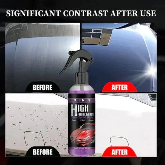 3 In 1 High Protection Car Coating Spray (BUY 1 GET 1 FREE)