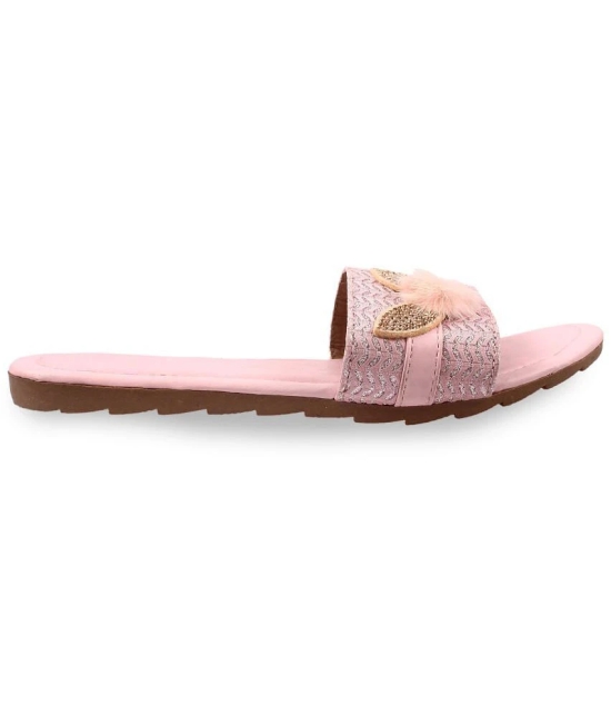 Apratim - Pink Womens Flats - None