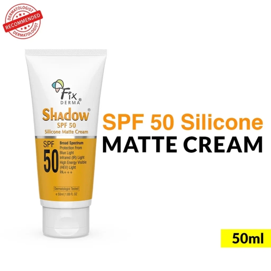 Shadow Sunscreen For Oily Skin SPF 50 Silicone Matte Cream-50ml