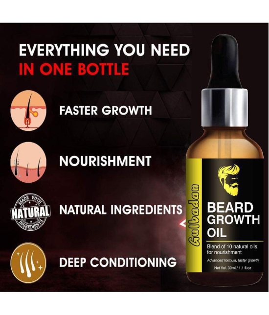 GULBADAN Premium Beard Oil for Beard Growth 30 mL