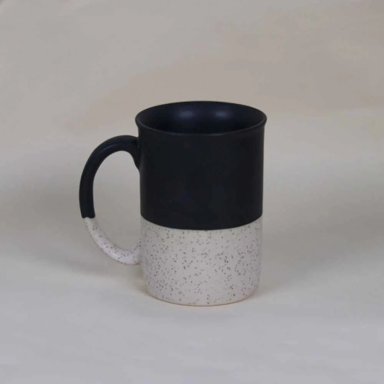 Standing Tall Mug-Speckled Black