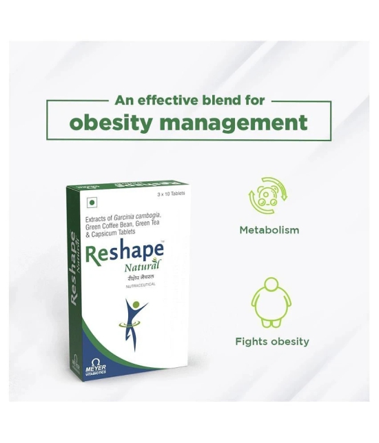 Vitabiotics Reshape Natural Weight loss supplement 10 no.s Unflavoured