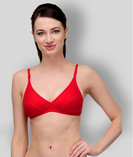 Softskin - Multicolor Cotton Non Padded Women's Everyday Bra ( Pack of 6 ) - 36B