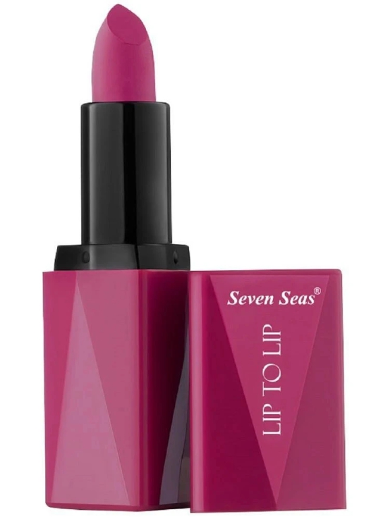 Seven Seas Lip To Lip Matte Lipstick | High Coverage | High Intensity Lipstick (Claret)