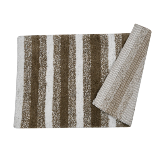 Stripes Bathmat-Beige