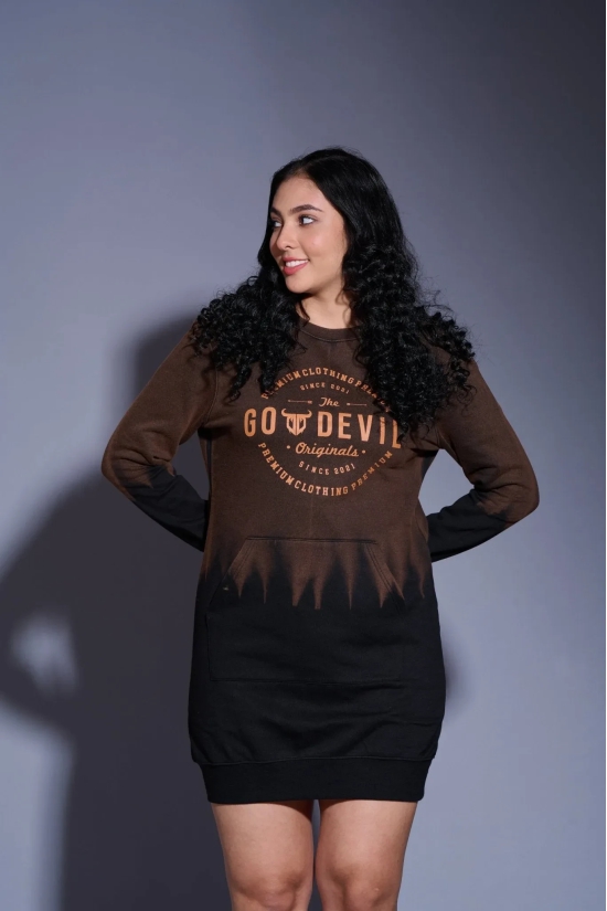 Go Devil Originals Printed Sweatdress for Women XXL