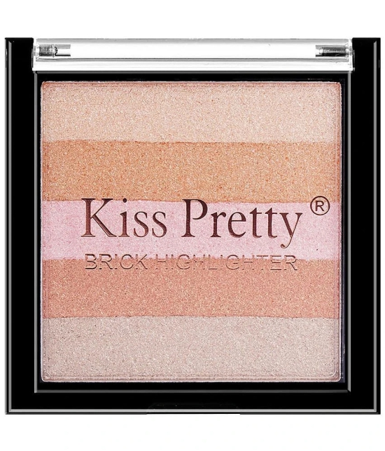 Kiss Pretty Lightweight Brick Highlighter (Shade - 01, 10g)