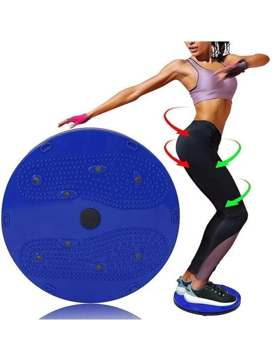 VOLTEX Rotating Tummy Trimmer Twister Acupressure Twister Useful for Figure Tone-up and Wait Loss - Multi Color