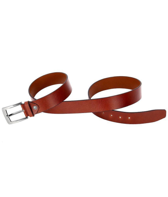 Leather World - Leather Men's Casual Belt ( Pack of 1 ) - None