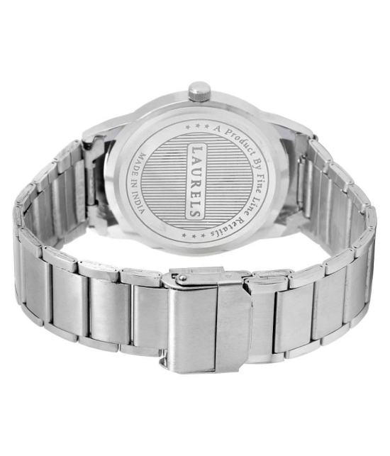 Laurels Silver Analog Watch