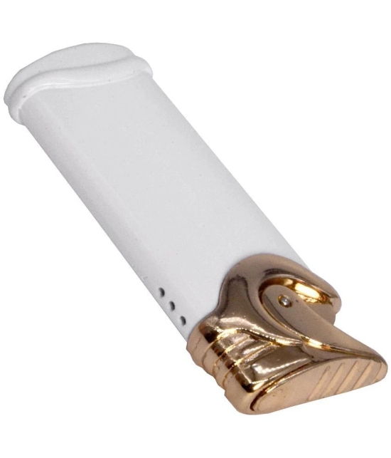 JMALL - White Aluminium Cigarette Lighter ( Pack of 1 ) - White