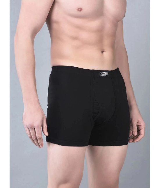 Pack of 2 Dollar Bigboss Assorted Solid Cotton Blend Men Trunk - None