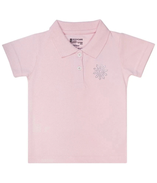 Bodycare Pink Baby Girl Polo T-Shirt ( Pack of 1 ) - None