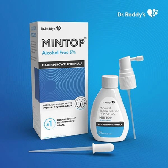 Mintop Alcohol Free 5% Solution 60ml New