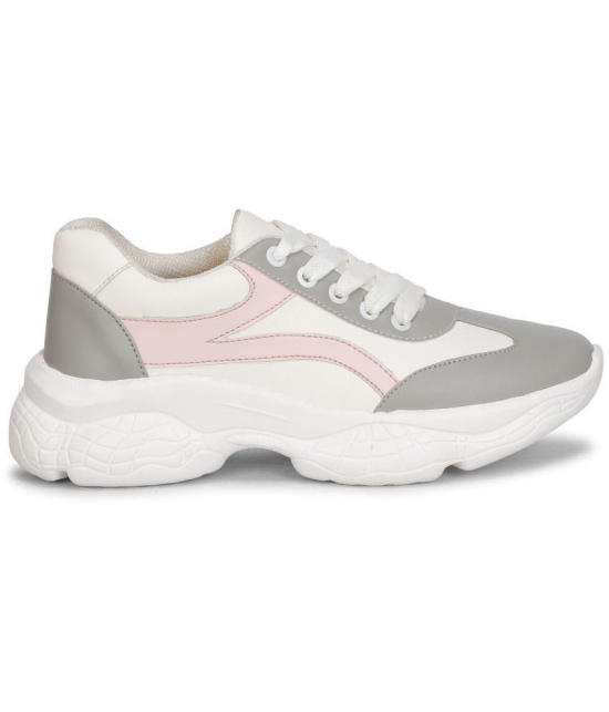 Ishransh Pink Women''s Sneakers - None