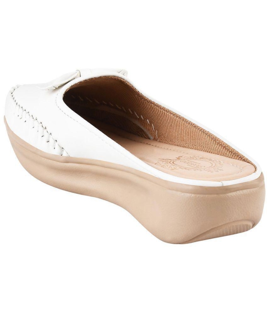 Shoetopia White Women''s Loafers - None