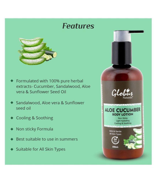 Globus Naturals Aloe Cucumber Body Lotion ( 300 mL )