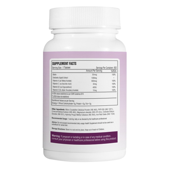 Plant Based Biotin-Tablets-60 Tablets