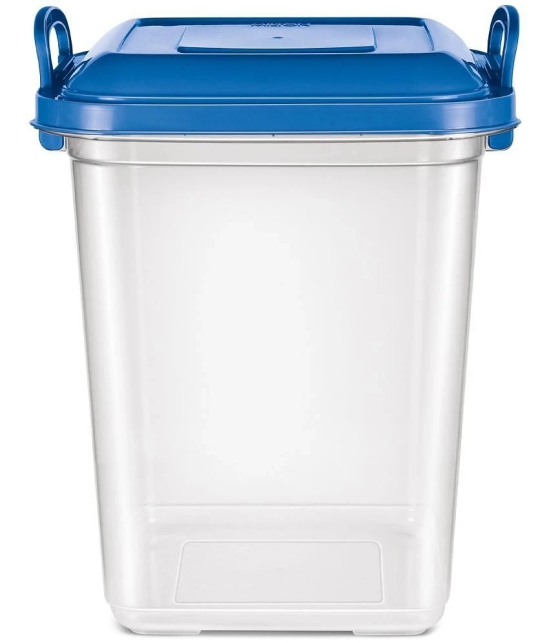 Milton Silo 25 Plastic Storage Containers, 1 Piece, 23 Litres, Blue | Storage Jar | Kitchen Organiser | BPA Free | Stackable | Modular | Nestable - Blue