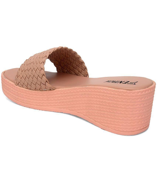 Fentacia - Pink Women's Slip On Heels - None