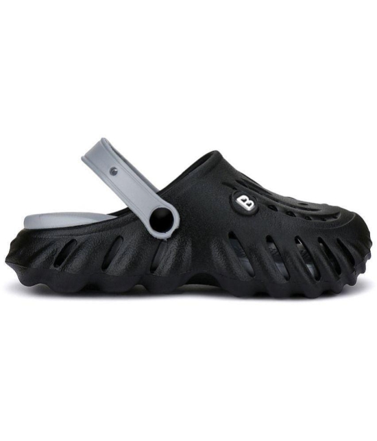 Bersache - Black Mens Clogs - None