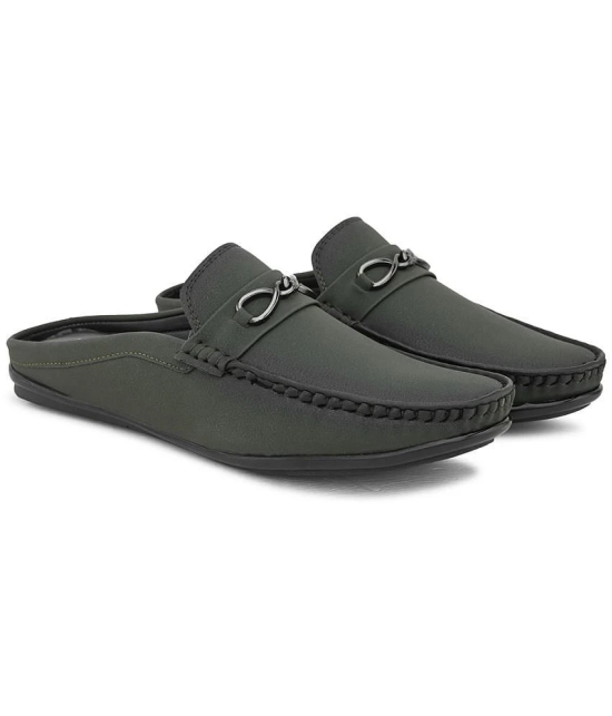 Sir Corbett Olive Mens Slip on - 9