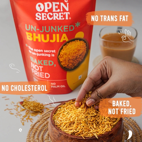 Open Secret Unjunked Bhujia (175g x 2)