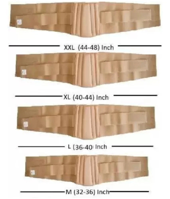 Medtrix - Beige Waist Support ( Pack of 1 ) - XL