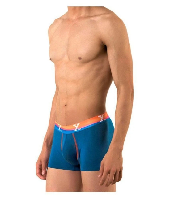 XYXX - Teal Modal Mens Trunks ( Pack of 1 ) - S