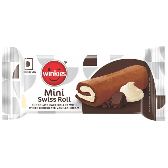 Winkies Chocolate Mini Swiss Roll, 30 gm