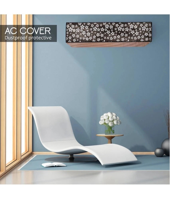 CASA FURNISHING Single Polyester Blend Multi AC Cover for 1.5 Ton Split AC