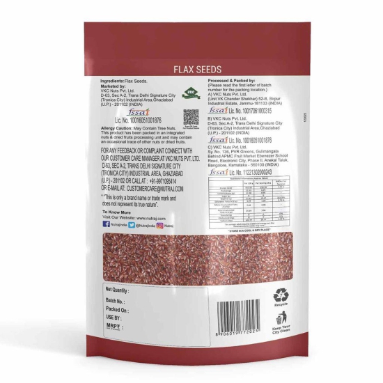 Nutraj Flax Seeds 200g