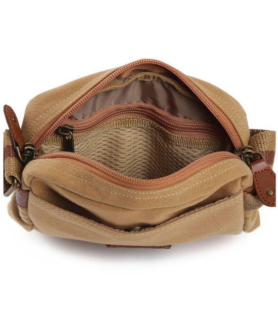 Swiss Military - Beige Textured Messenger Bag - Beige