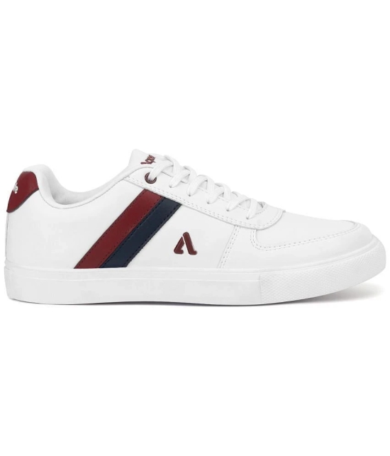 Aqualite Maroon Mens Sneakers - None