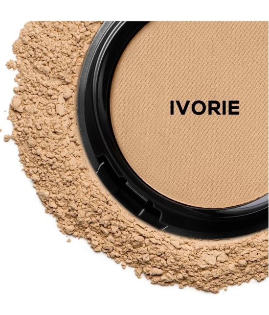 RENEE Pro HD 3-IN-1 Compact - Ivorie, Works as Concealer, Foundation & Powder, Matte Finish, 9 Gm