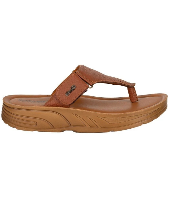 Aerowalk - Brown Mens Daily Slipper - None