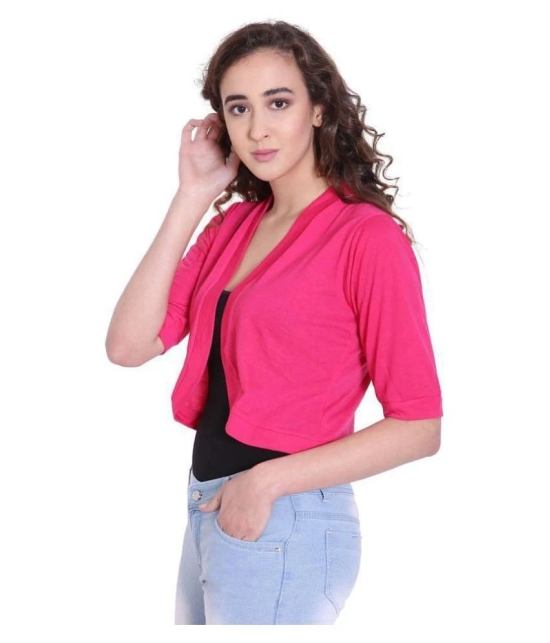 Affair Cotton Shrugs - Pink Single - S