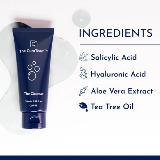 Salicylic Acid and Hyaluronic Acid Face Cleanser